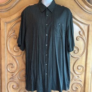 Axis Black Woven button down